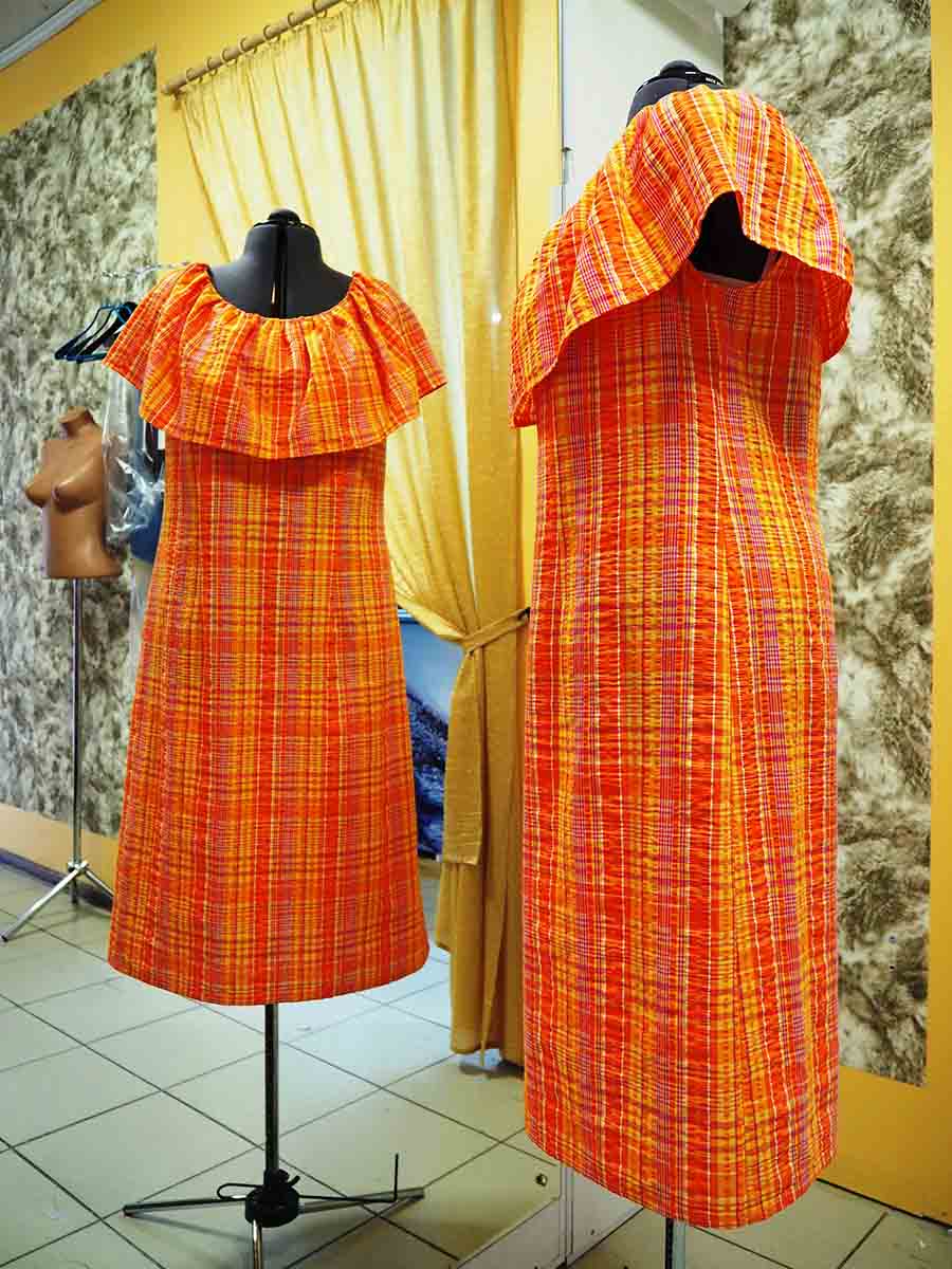 Платье-сарафан из натурального хлопка