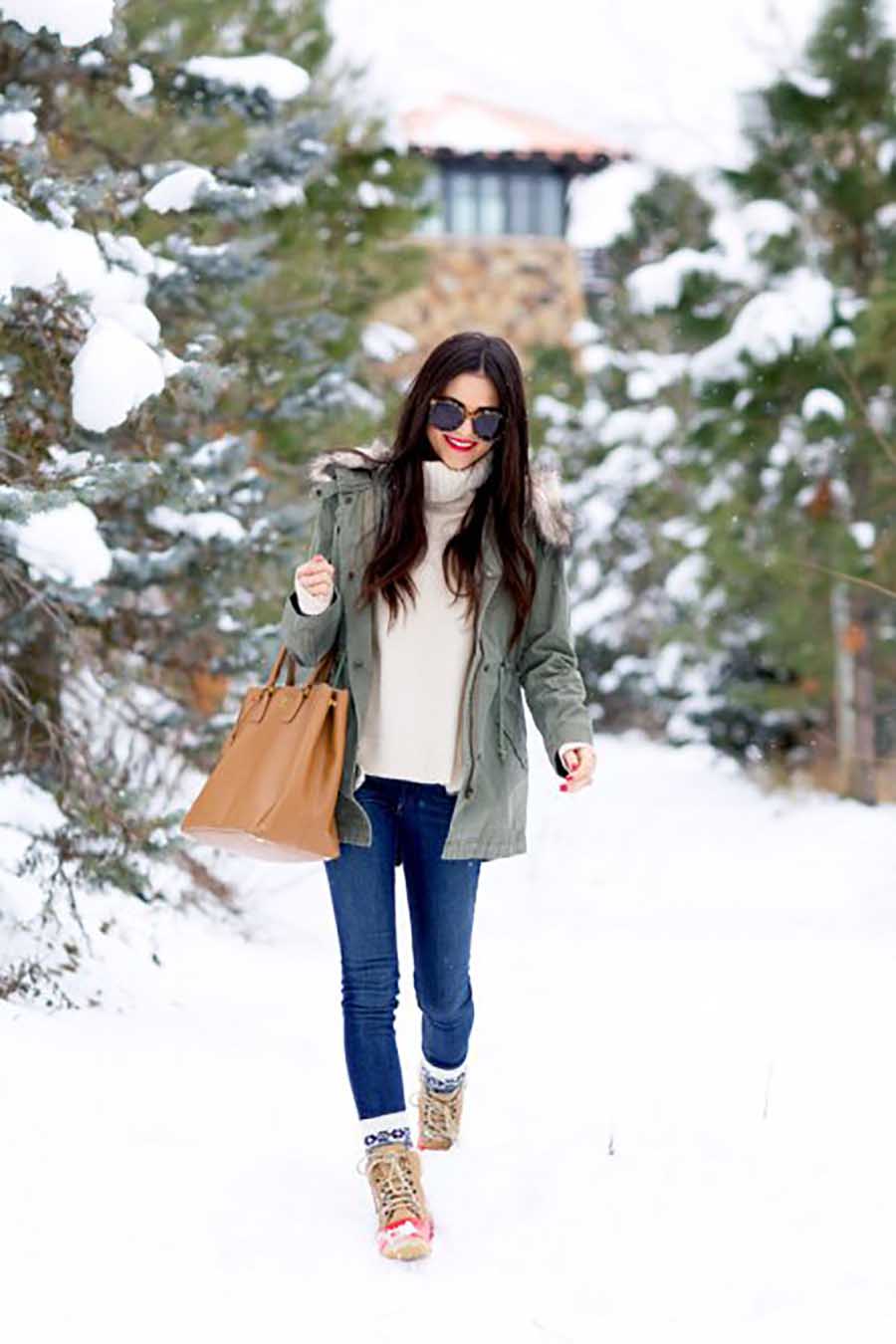 Некоторые способы выглядеть стильно в зимней обуви
