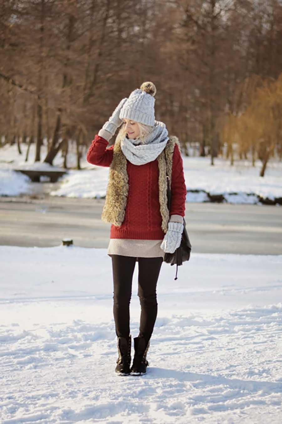 Некоторые способы выглядеть стильно в зимней обуви